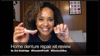 At Home Denture Repair Tutorial Full Video [upl. by Auhs]