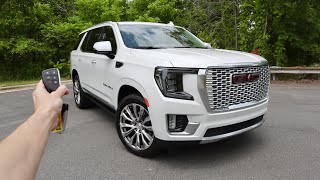 2021 GMC Yukon Denali Start Up Walkaround Test Drive and Review [upl. by Kalina]