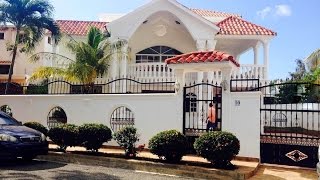 Casa Amplia en Venta en Santo Domingo República Dominicana 81403 [upl. by Drarreg]