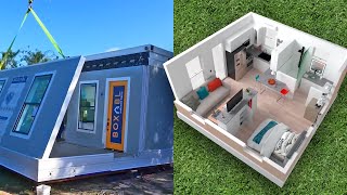 Check out this FOLDABLE 50K tiny house 🏠 [upl. by Aiyotal]