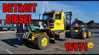 Detroit Diesel 16V71  1966 Hayes HD [upl. by Nuawd]