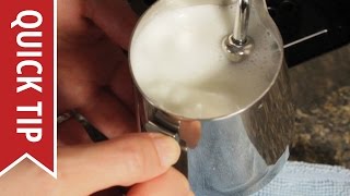 How to AutoFroth Milk for Lattes [upl. by Nikola]