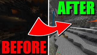 How To See In The Dark WITHOUT Nightvision MCPE 117  Minecraft Bedrock Edition Full Bright [upl. by Dwan711]