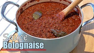 Sauce Bolognaise Recette Facile la meilleure [upl. by Yerok]