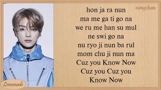 NCT U  Know Now Easy Lyrics [upl. by Ortiz]