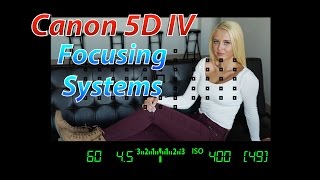 Canon 5D IV Tutorial Training  Focusing Systems  Canon 5D4 [upl. by Anuahsat989]