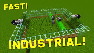 Flying Machine Bamboo Farm Build  120 0Tick Alternative  Best Easy Minecraft Farms [upl. by Boycie]