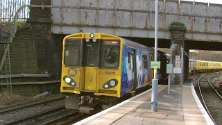 Half an Hour at 216  Birkenhead North Station 1022017  Class 507 508 terminus [upl. by Marika]