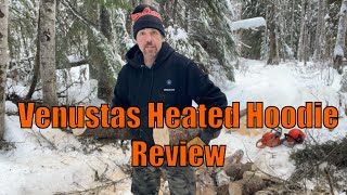 Venustas Heated Hoodie Review [upl. by Norat45]