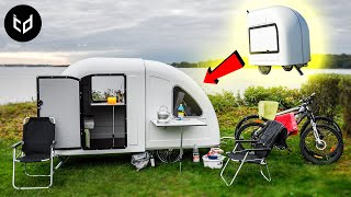 Cozy BIKE CAMPERs  Micro Mobile Caravans For Camping [upl. by Nylhtak601]