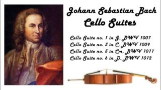 Johann Sebastian Bach  Cello suites in 432 Hz great for reading or studying [upl. by Henrik764]