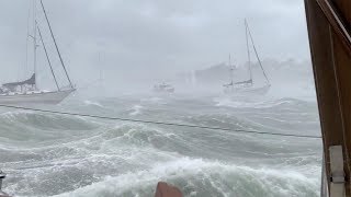 Boat Technician Films Storm At Cape Cod [upl. by Byers]