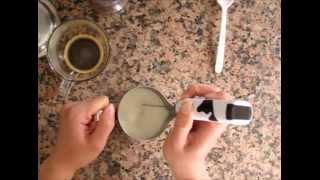 How To Latte Art With Instant Coffee [upl. by Lahcsap]